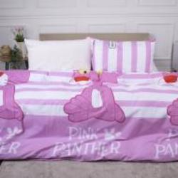 Комплект постельного белья Бязь Ranforce Elite 17-0110 Pink Pantere 2х160х220 см мультиколор MirSon