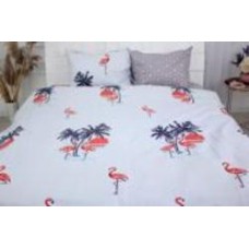 Комплект постельного белья Бязь Ranforce Elite 17-0268 Garland 160х220 см мультиколор MirSon