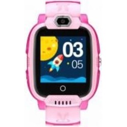 Смарт-часы детские Canyon Jondy KW-44 Kids music pink 4G Camera GPS WiFi (CNE-KW44PP)