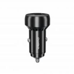 Автомобильное зарядное устройство Choetech TC0014-BK USB-C+USB-A 60 Вт