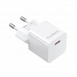 Зарядное устройство Choetech GaN, USB-C, 20Вт, QC3.0/PD/PPS Зарядное устройство Choetech GaN, USB-C, 20Вт, QC3.0/PD/PPS