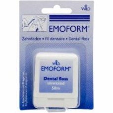 Зубная нить Dr. Wild EMOFORM невощеная тонкая 50 м