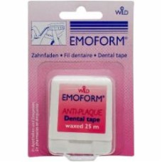 Зубная нить Dr. Wild EMOFORM вощеная 25 м