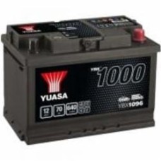 Аккумулятор автомобильный Yuasa 70Ah 640A 12V YBX1096 «+» справа (YBX1096)
