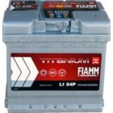 Аккумулятор автомобильный Fiamm Titanium Pro 54Ah 520A 12V 7905145 «+» справа (FIM 7905145)