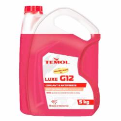 Антифриз TEMOL Antifreeze Luxe G12 от -35 до +108 5 л красный