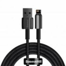 Кабель BASEUS Tungsten Gold Fast Charging Data Cable USB to iP 2.4A 2 м черный (CALWJ-A01)