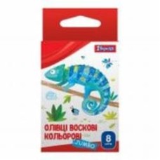 Карандаши восковые Zoo Land JUMBO 8 шт. 1 вересня