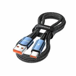 Кабель Essager Sunset USB A to Type C 120W USB 1 м синий (EXC120-CG03-P)