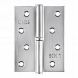 Петля Linde H-100L MC врезная 100x75x2,5 мм матовый хром левая 1 шт.