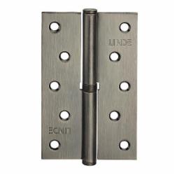 Петля Linde H-120R MA врезная d11,5 125x75x2,5 мм матовый антрацит правая 1 шт.