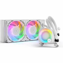 Система водного охлаждения EK-Nucleus AIO CR240 Lux D-RGB - White