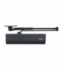 Доводчик дверной RYOBI DS-2055P BC PRL_HO параллельная тяга с фиксацией серый антрацит 80 кг