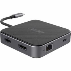 Док-станция Acer 7 in 1 8K/HDMI/DP/2xUSB3.2 (HP.DSCAB.013)