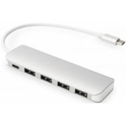 USB-хаб Digitus USB Type-C/4x USB 3.0 (функция зарядного устройства) DA-70242-1