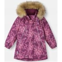 Куртка для девочек Reima светоотражающая Reimatec Silda р.104 розовый 5100126A-4963
