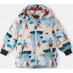 Куртка-парка унисекс Reima Moomin Lykta р.98 синий 5100013A-7583