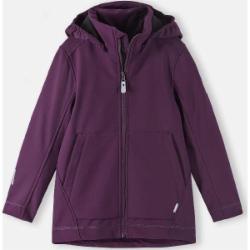 Куртка для девочек Reima Softshell Espoo р.110 фиолетовый 5100014A-4960
