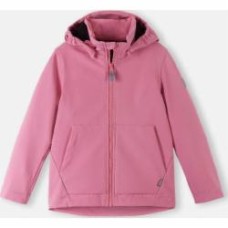 Куртка для девочек Reima Softshell Koivula р.110 розовый 5100290A-4370