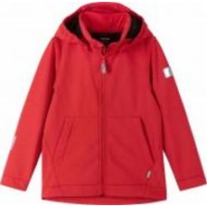 Куртка для девочек Reima Softshell Koivula р.104 красный 5100290A-3880