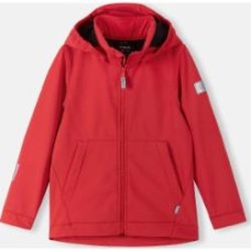 Куртка унисекс Reima Softshell Koivula р.110 красный 5100290A-3880