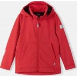 Куртка унисекс Reima Softshell Koivula р.134 красный 5100290A-3880