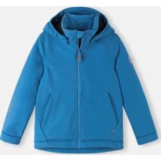 Куртка унисекс Reima Softshell Koivula р.116 синий 5100290A-6390