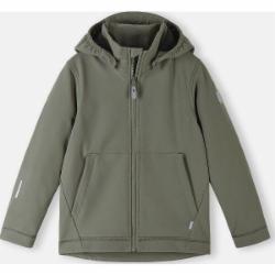 Куртка унисекс Reima Softshell Koivula р.122 зеленый 5100290A-8920