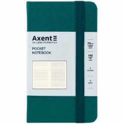 Книга для записей Axent Partner 95x140 96 лист. клетка малахитовая 8301-31-A