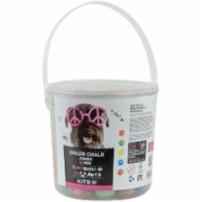 Мел цветной Jumbo 15 шт. в ведерке Dogs K22-074 KITE