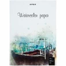 Бумага для акварели А4 10 листов K23-267 KITE