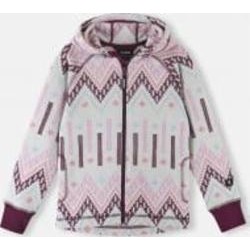 Кардиган для девочки Reima Northern р.122 темно-бордовый 5200044A-4963