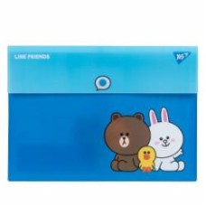 Папка-конверт A4 на кнопке Line Friends (492080) YES