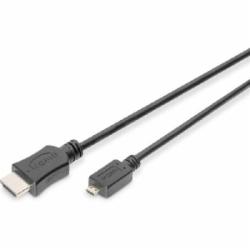 Кабель Assmann HDMI - micro HDMI 2 м black (DB-330109-020-S)