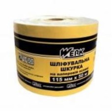 Наждачная бумага Werk Werk WE107036/5131107 115мм х 50 м К180 58023