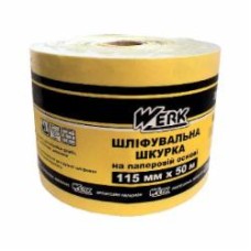 Наждачная бумага Werk Werk WE107030/5131101 115мм х 50м, К40 64689