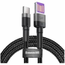 Кабель BASEUS USB to Type-C 40W (CATKLF-PG1) 1 м серый с черным (1011174)