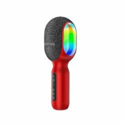 Микрофон Promate VocalMic Bluetooth 2xAUX LED Red (vocalmic.red)