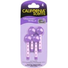Ароматизатор на дефлектор California Scents Monterey Vanilla клипсы-стержни Ваниль