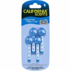 Ароматизатор на дефлектор California Scents Newport New Car клипсы-стержни Новый автомобиль