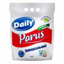 Стиральный порошок для машинной и ручной стирки Parus DAILY Универсальный DAILY 1,5 кг