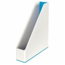 Лоток для бумаг вертикальный WOW Duo Colour синий металлик 5362-10-36 Leitz