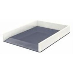 Лоток для бумаг горизонтальный WOW Duo Colour белый 5361-10-01 Leitz