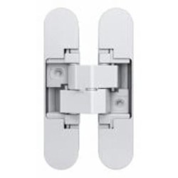 Петля Anselmi AN 150 3D (20 кг) врезная 110x24 белый универсальная 1 шт.