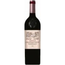 Вино CHATEAU DE CHATEAUNEUF BORDEAUX CHATEAU DE CHATEAUNEUF красное сухое 0,75 л