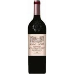 Вино CHATEAU DE CHATEAUNEUF BORDEAUX CHATEAU DE CHATEAUNEUF красное сухое 0,75 л