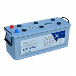Аккумулятор автомобильный MAX DRIVE 140Ah 900A 12V «+» слева