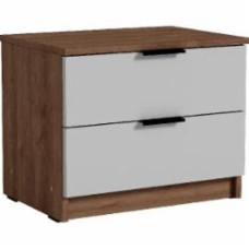 Тумба прикроватная Luxe Studio Junior 500x410x360 мм белое дерево/дуб (МЛ000126553Л)