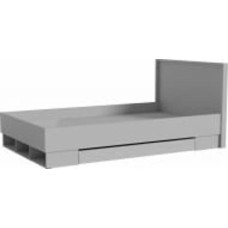Кровать Luxe Studio Junior 120x200 см белое дерево