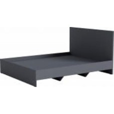 Кровать Luxe Studio Luna 160x200 см антрацит